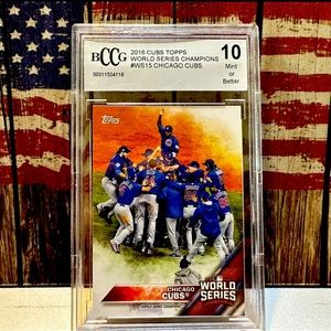 2016 Topps Cubs World Series Champions 10 Mint